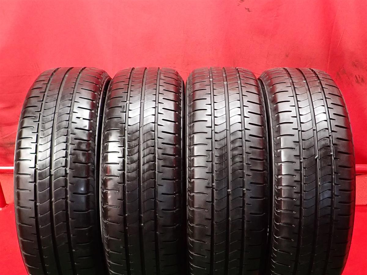 中古タイヤ 205/60R16 92H 4本セット ブリヂストン ニューノ 8.5分山★ サイ プリウスα ジェイド ジューク MAZDA3 n16_画像1