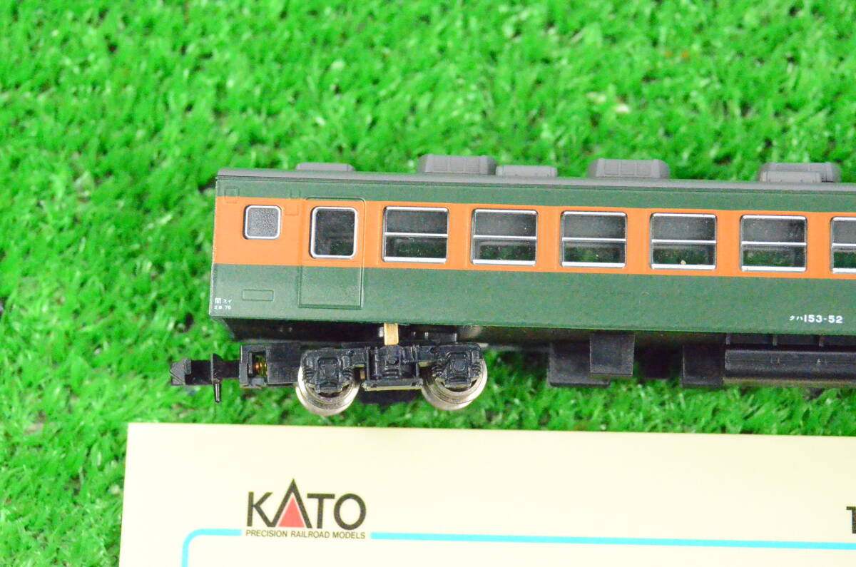 ★ KATO 　10-319　１５３系　クハ１５３-52　ヘッドマークシール付　送料安　★Q_画像6