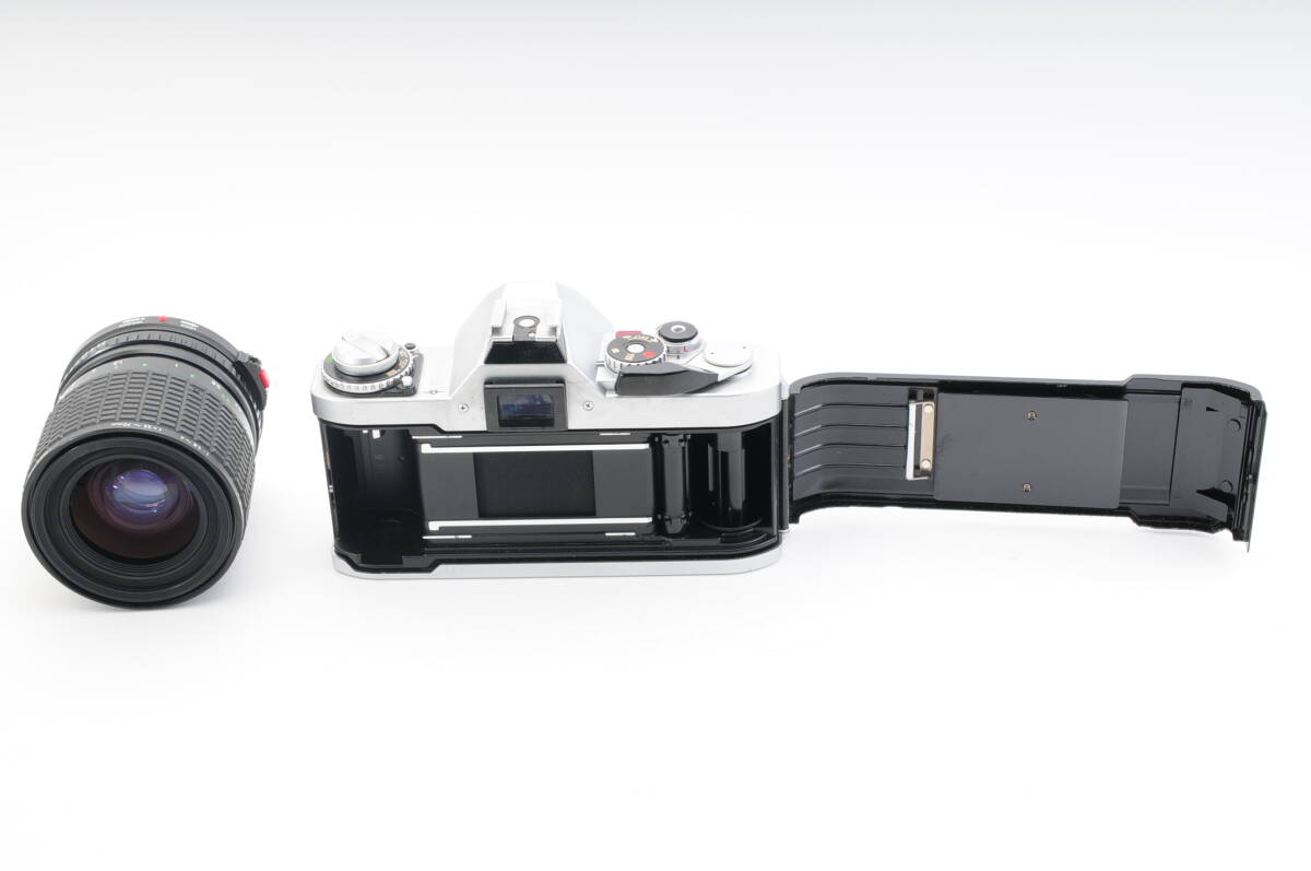 キャノン Canon AV-1 SILVER + sigma 35-70mm 1:2.8-4 フィルムカメラ レンズ J416D_画像10