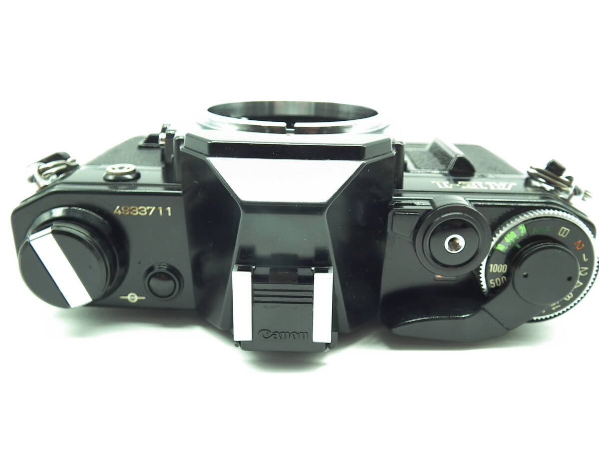 キャノン CANON AE-1 BLACK + FD 50mm 1:1.8 フィルムカメラ レンズ #397_画像5