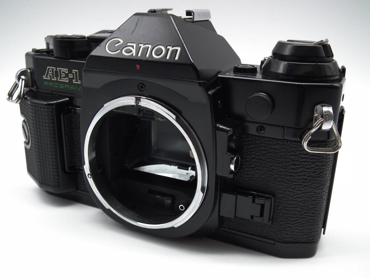キャノン Canon AE-1 PROGRAM BLACK + FD 35-70mm 1:4 フィルムカメラ レンズ #398_画像2