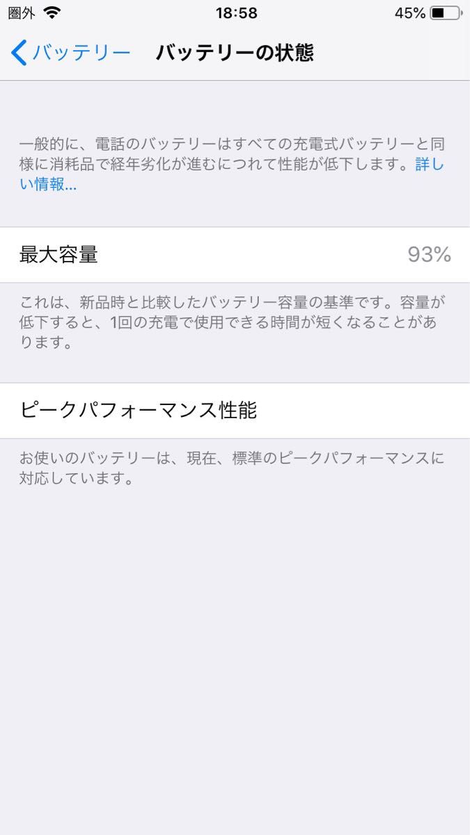 iPhone6　64GB SIMフリー 海外版