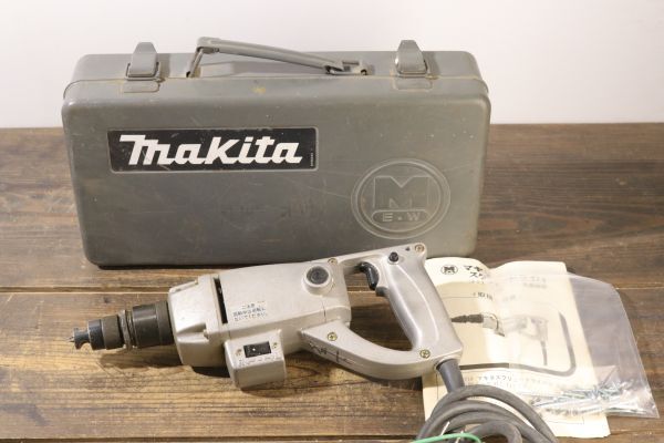 Makita マキタ スクリュードライバ モデル6800 6mm ケース付き 電動工具 MA1102_※本文内の写真もご覧ください