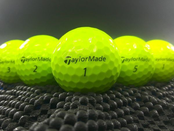 [E0H-01C] Taylormade TP5 2021年モデル イエロー 20球 テーラーメイド ロストボール_画像1