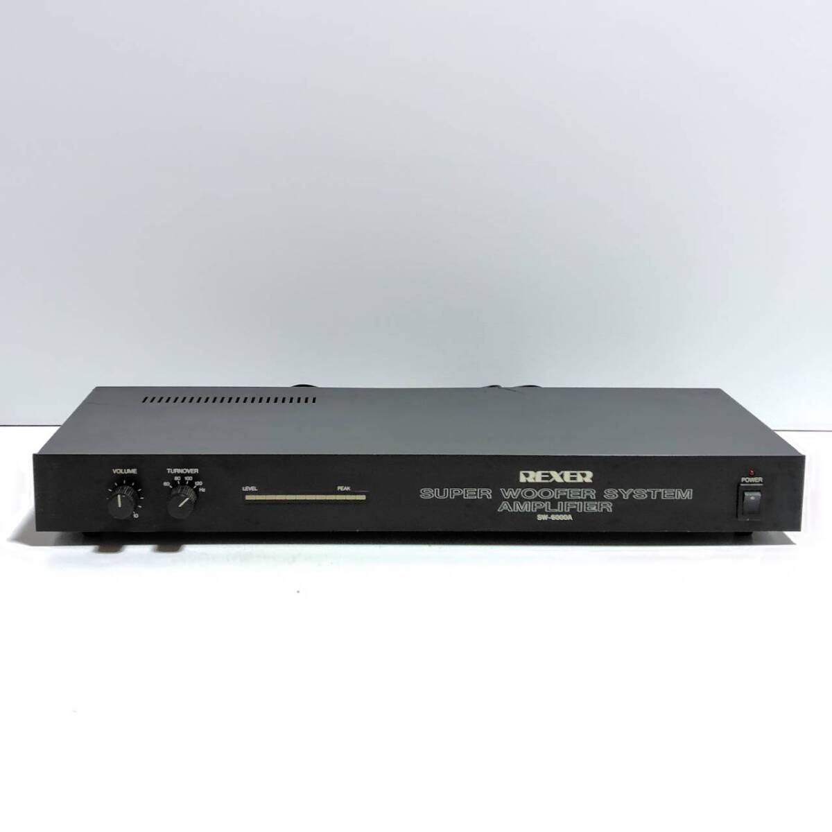 REXER SW-6000A super woofer system amplifier 01 operation goods 