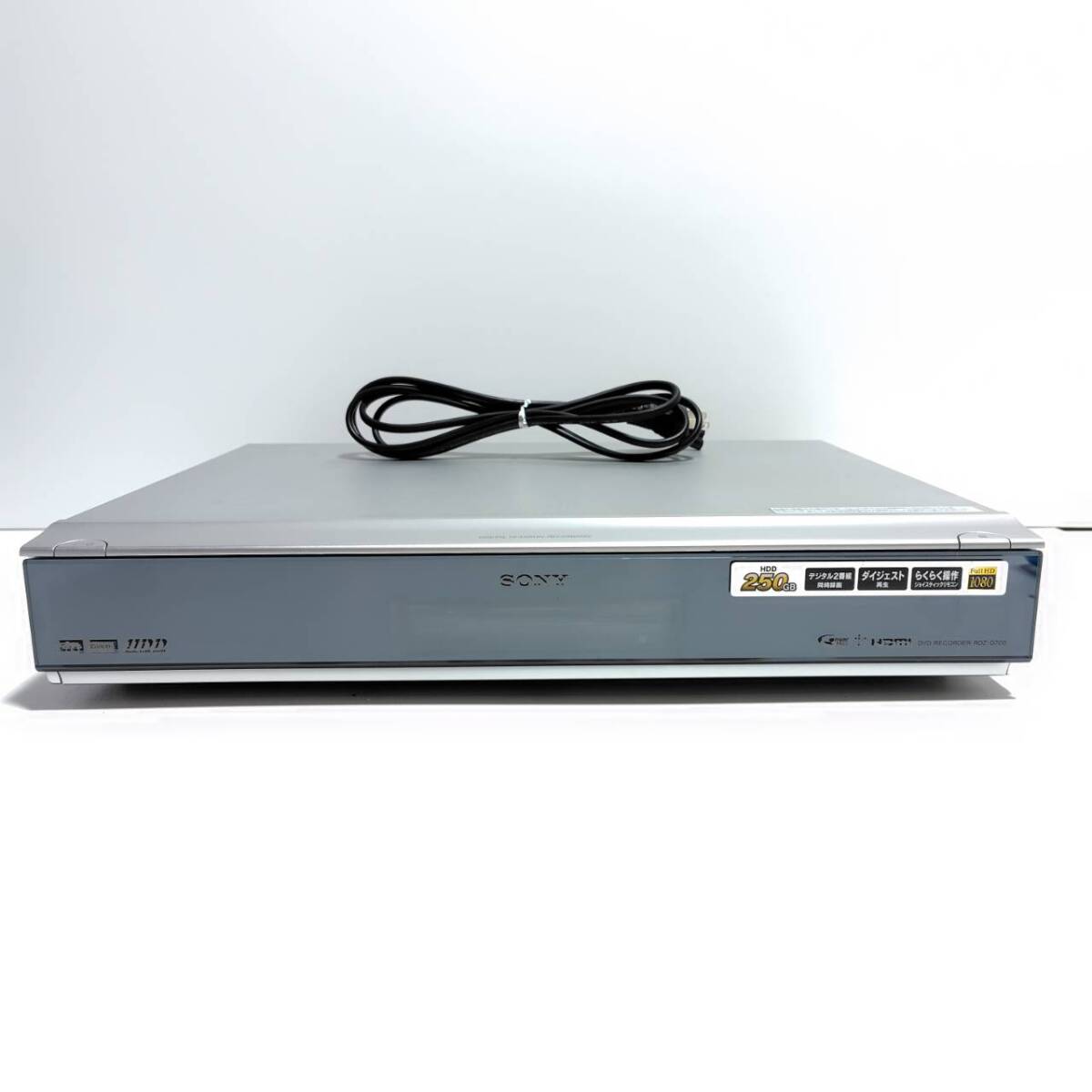 SONY ソニー DVD RECORDER RDZ-D700 スゴ録 HDD 250GB 06年製 動作品 の画像4
