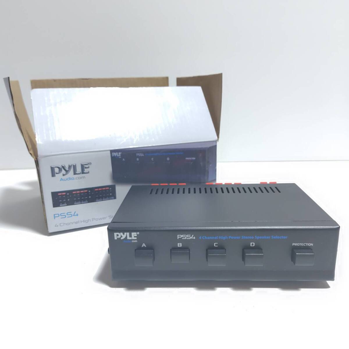 Pyle PSS4 high power stereo speaker selector unused goods 