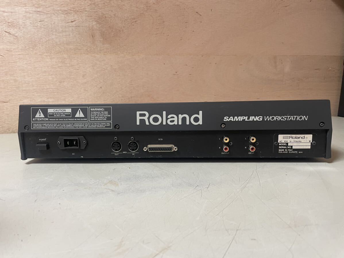 N1543/ Roland ローランド サンプリングワークステーション サンプラー JS-30 通電確認のみ_画像3