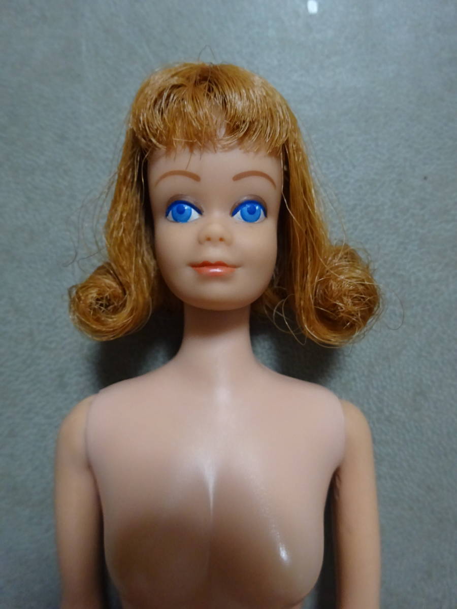 ヴィンテージ ミッジ レアドール「Freckleless Midge Doll そばかすなし (TITIAN 赤毛)」Barbieのガールフレンド マテル社 - ビンテージバービー (1959-1966) ヴィンテージ ミッジ レアドール「Freckleless Midge Doll そばかすなし (TITIAN 赤毛)」Barbieのガールフレンド マテル社 - ビンテージバービー (1959-1966)
