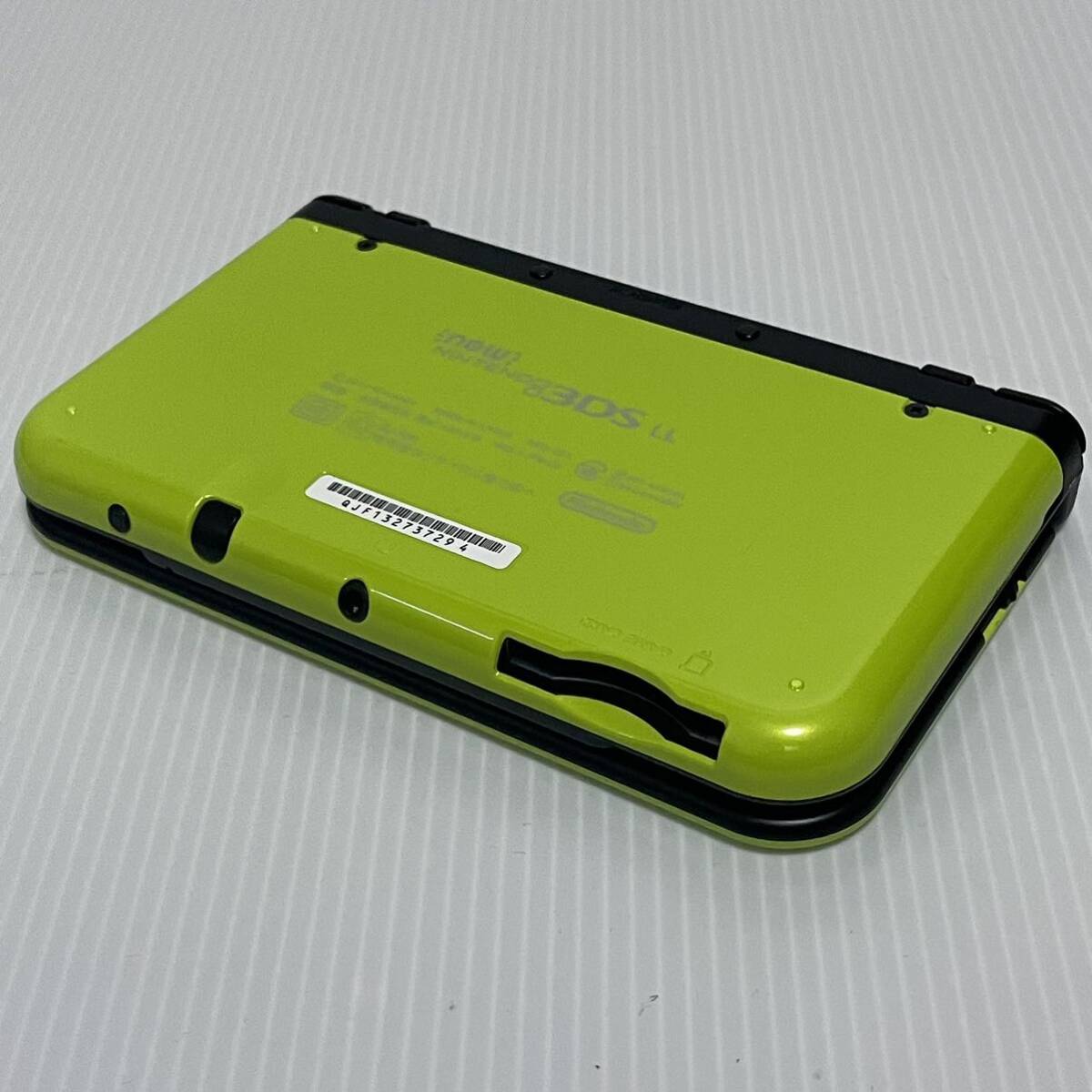  отличный * nintendo New Nintendo 3DS LL lime черный корпус new NINTENDO 3DS LL рабочее состояние подтверждено lime black новый товар с зарядным устройством 