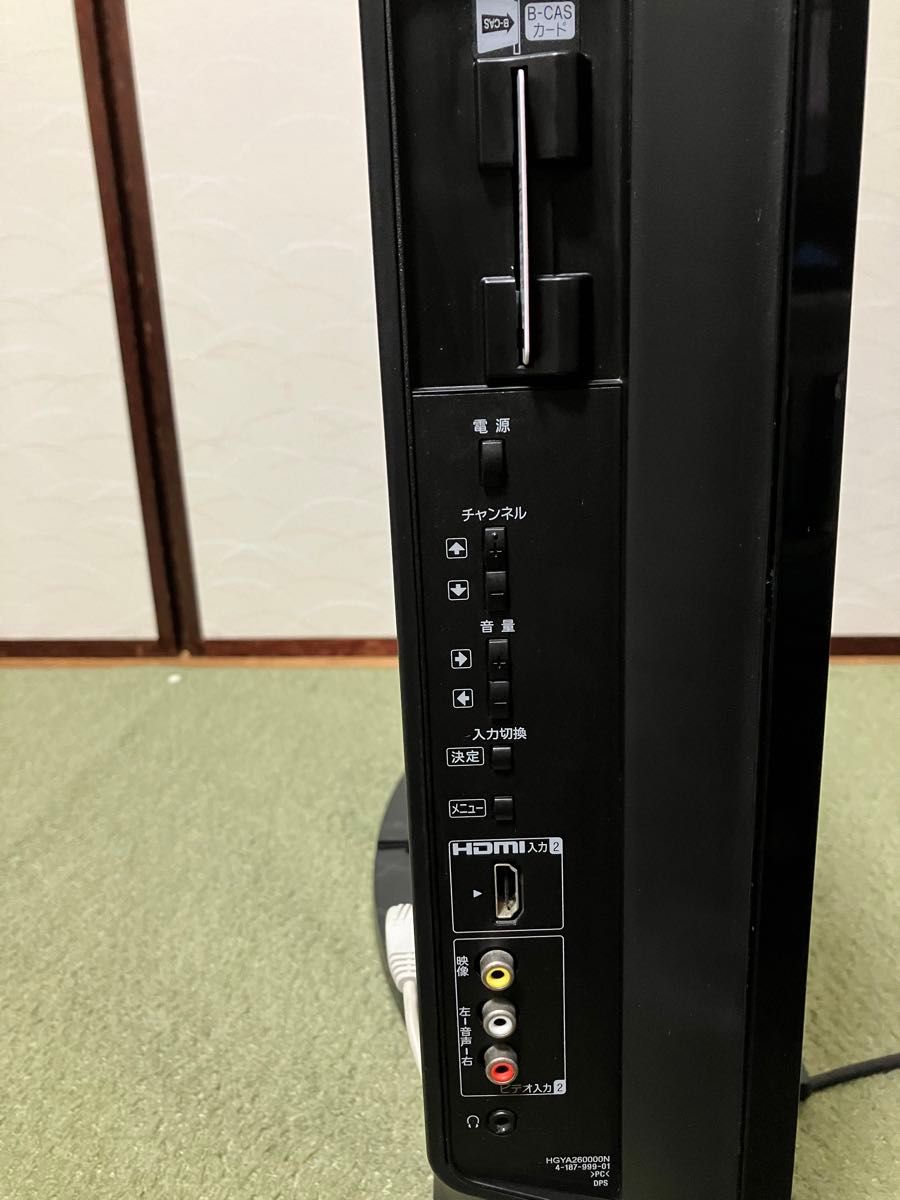 送料込♪美品！32V型/ソニー ブラビア HDD内蔵 Wチューナー 液晶テレビ BRAVIA KDL-32BX30H♪引取可