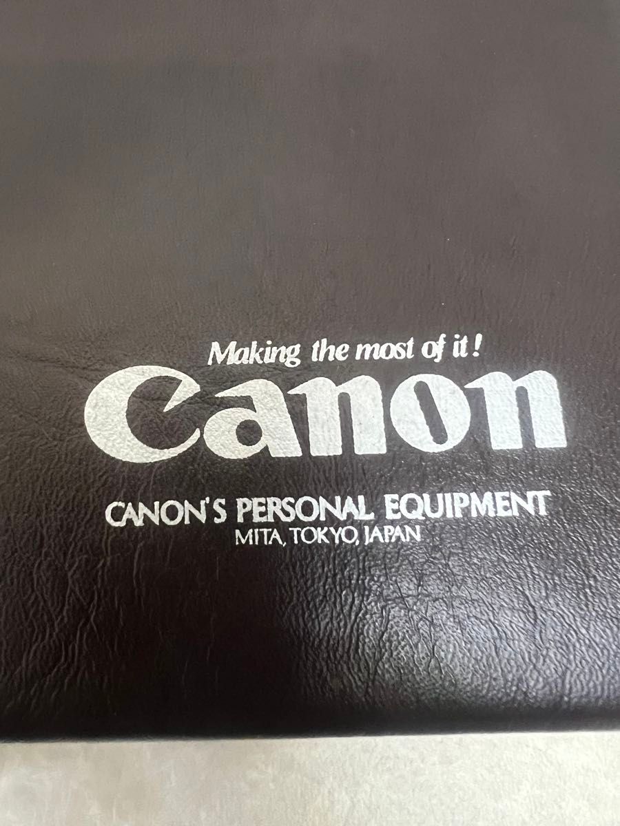 Canon キャノン カメラバッグ オールド　 カメラケース　アンティーク　レトロ　昭和　