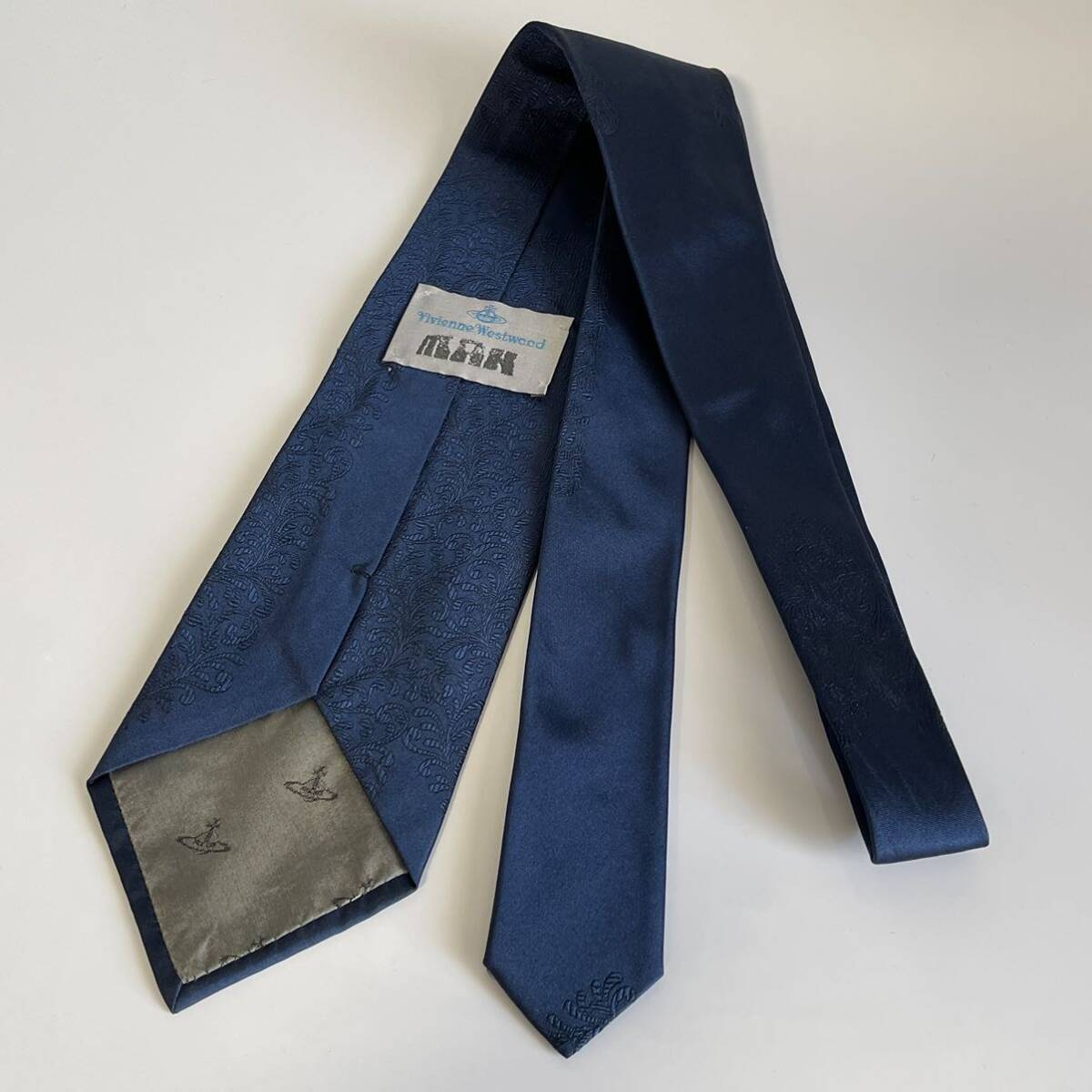 Vivienne Westwood( Vivienne Westwood ) темно-синий . one отметка o-b галстук 