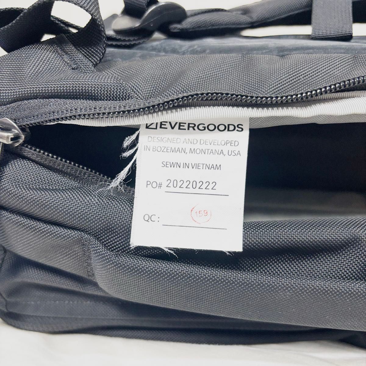 EVERGOODS エバーグッズ Civic Panel Loader 24L V2 Solution Black CPL24