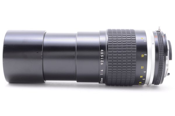 【美品】Nikon ニコン Nikkor 200mm f4 AIS Manual Focus マニュアルフォーカス レンズ Telephoto Lens Tested #655_画像7
