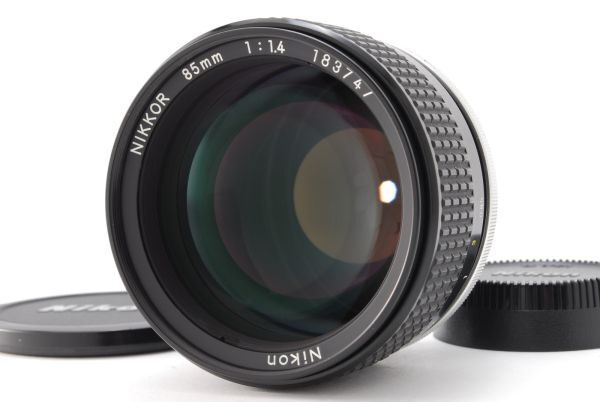 【美品】Nikon ニコン Ai-s Ais NIKKOR 85mm F1.4 MF Portrait Lens マニュアルフォーカス レンズ ポートレート #597の画像1