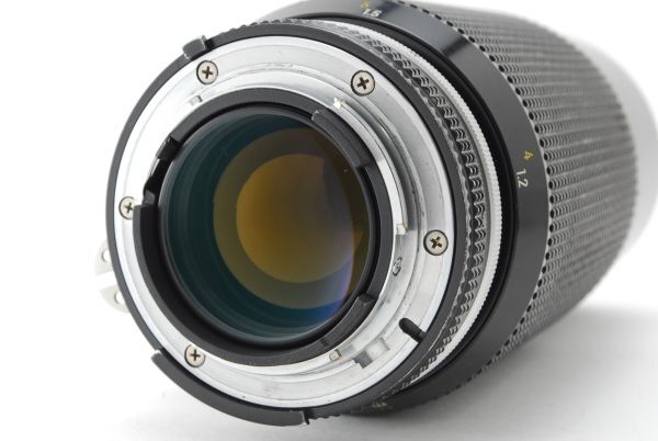 【美品】Nikon ニコン Ai-s Zoom-Nikkor 80-200mm f/4 マニュアルフォーカス レンズ #604_画像3