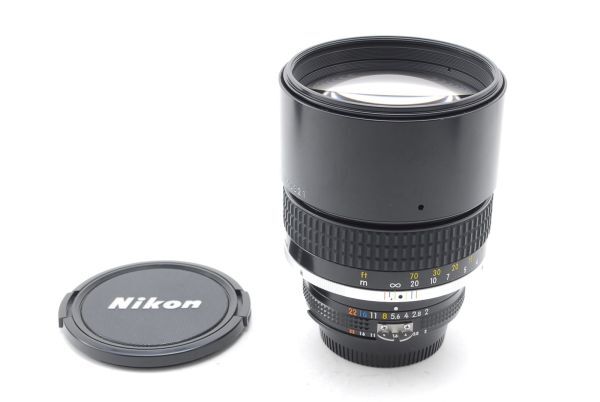 【美品】Nikon ニコン Nikkor Ai-s 135mm f/2 MF Telephoto Lens マニュアルフォーカス レンズ #633_画像5