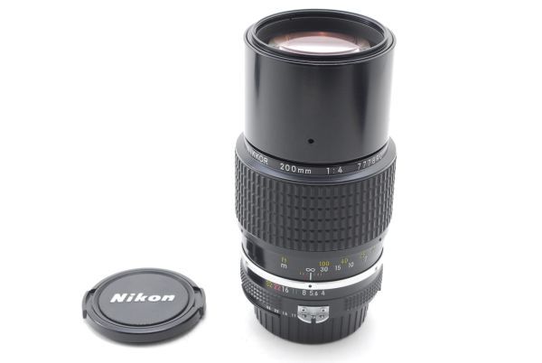 【美品】Nikon ニコン Nikkor Ai 200mm f/4 Manual Focus Lens マニュアルフォーカス レンズ (#639)_画像5