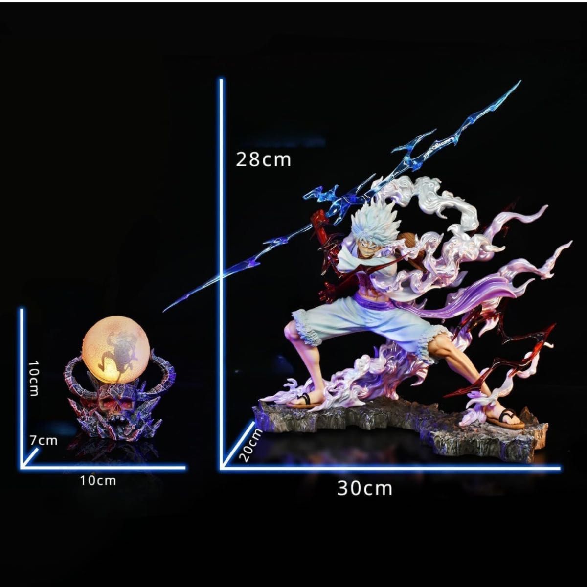 ワンピース ニカ ルフィ ギア5 フィギュア ガレージキット 塗装 ワンピース ニカ ルフィ ギア5 フィギュア ガレージキット 塗装