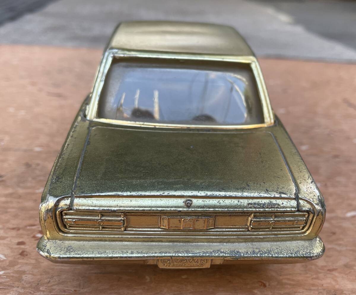  Toyota * Crown super Deluxe cigarette case.! made of metal that time thing ashtray 
