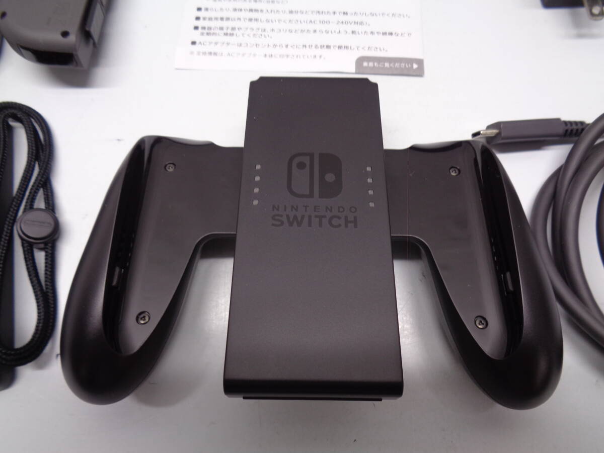 25-8②　Nintendo Switch ニンテンドースイッチ本体 バッテリー持続型　Joy-Con(L)/(R) グレー_画像10