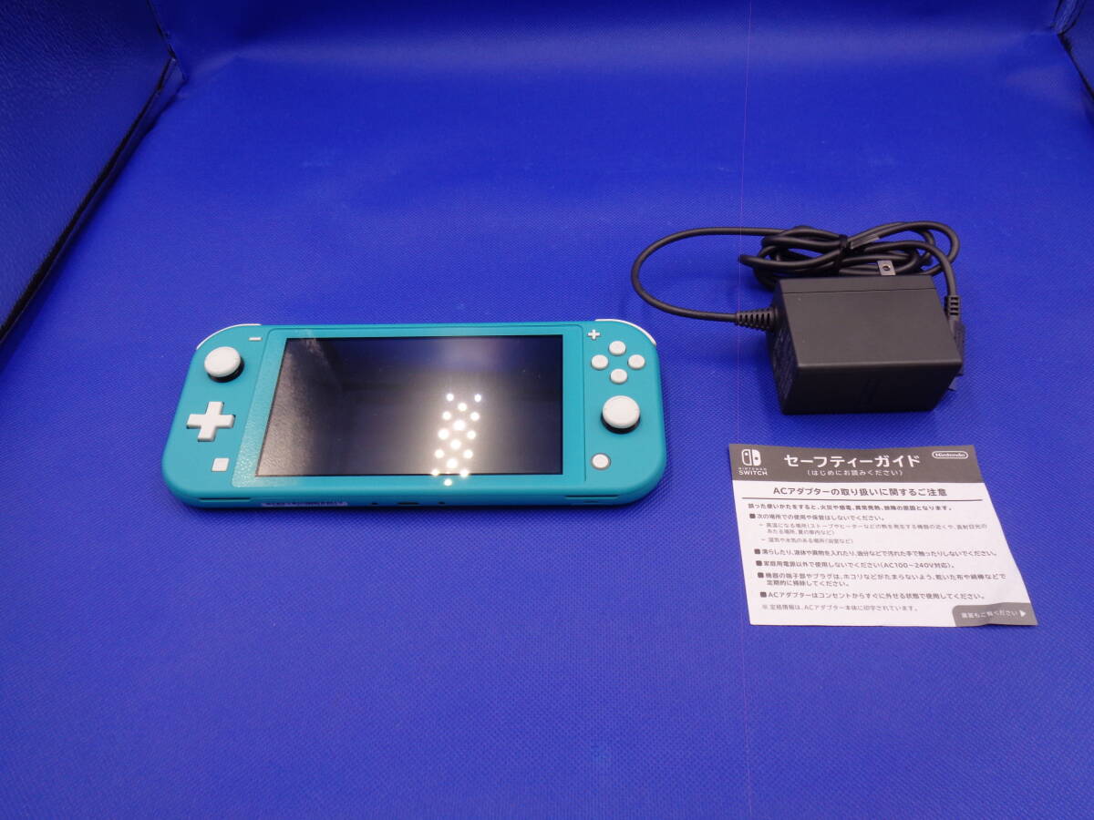 25-10　Nintendo Switch Lite ニンテンドースイッチライト 本体　ターコイズ_画像3