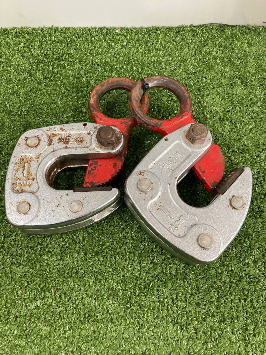 中古品】スーパーツール(SUPERTOOL) 形鋼クランプ HLC1W 2丁 中古品】スーパーツール(SUPERTOOL) 形鋼クランプ HLC1W 2丁