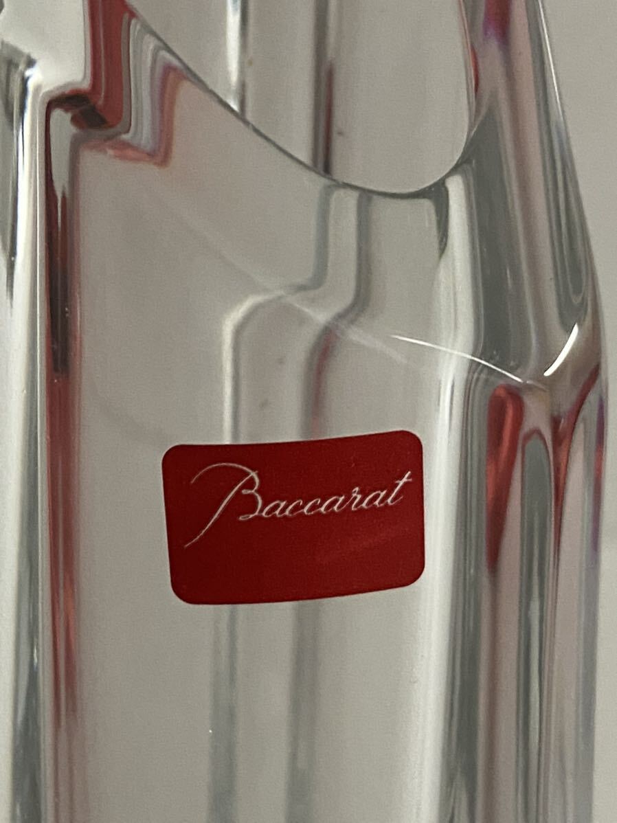 a1290) Baccarat バカラ ローズ 一輪挿し フラワーベース クリスタル ガラス 花瓶の画像3