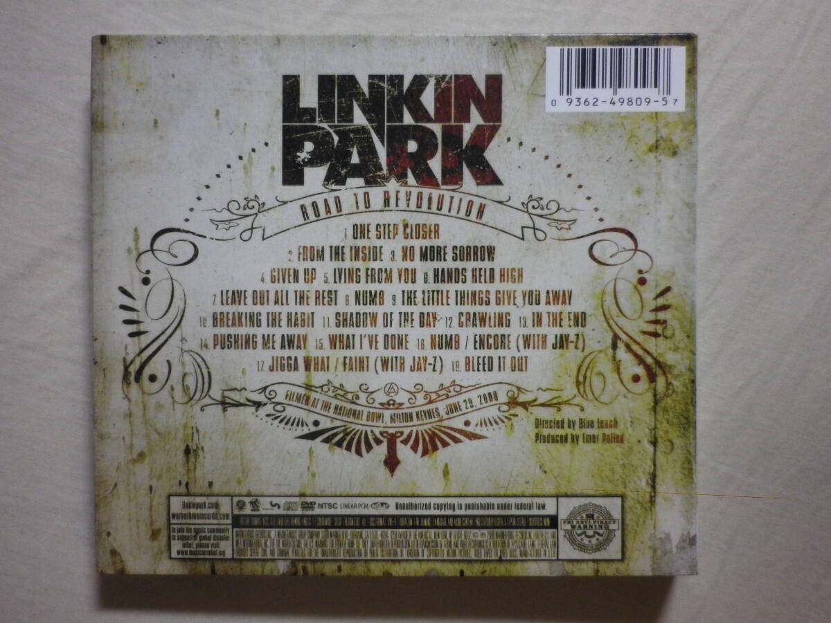 DVD付2枚組 『Linkin Park/Road To Evolution～Live At Milton Keynes(2008)』(WARNER BROS. 516748-2,USA盤,ライブ・アルバム)_画像2