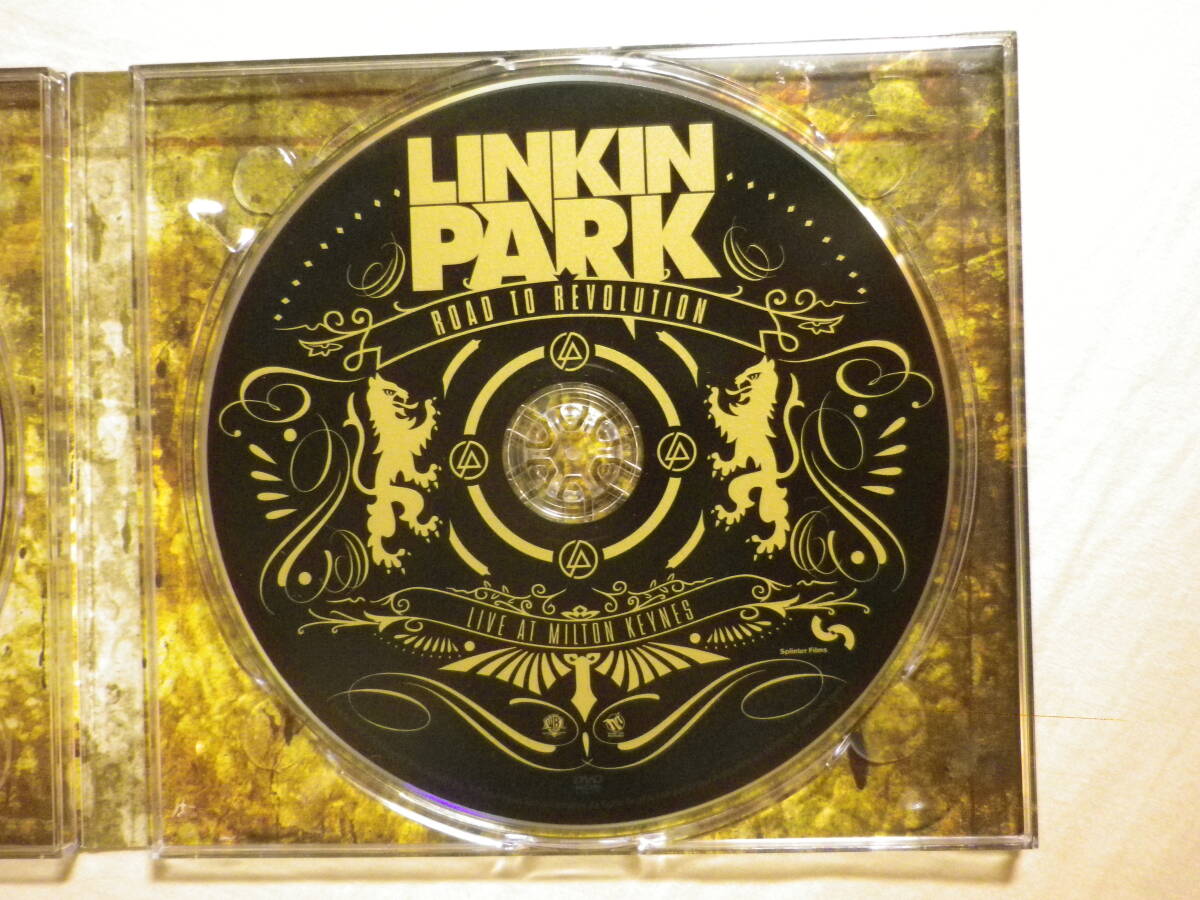 DVD付2枚組 『Linkin Park/Road To Evolution～Live At Milton Keynes(2008)』(WARNER BROS. 516748-2,USA盤,ライブ・アルバム)_画像4