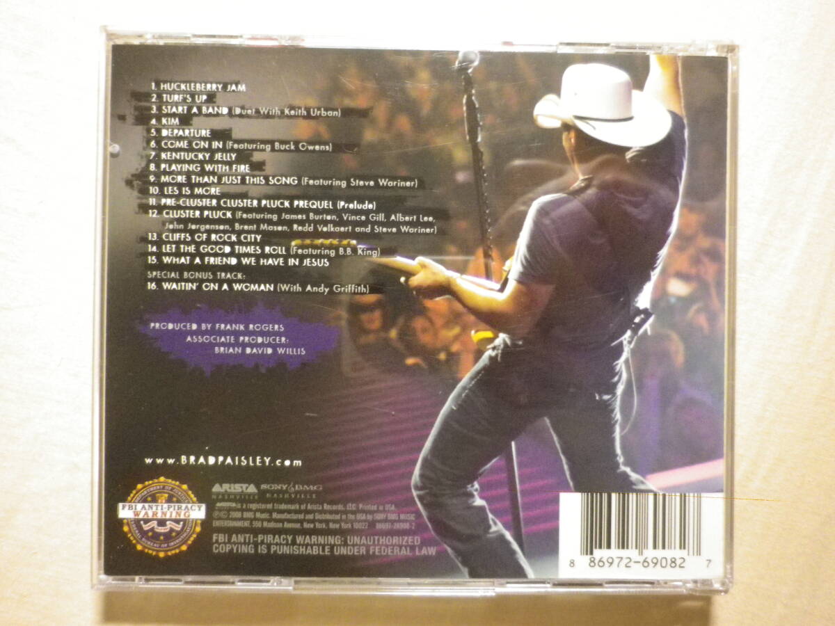 『Brad Paisley/Play～The Guitar Album(2008)』(ARISTA NASHVILLE 88697-26908-2,USA盤,Start A Band,Keith Urban,Buck Owens)_画像2