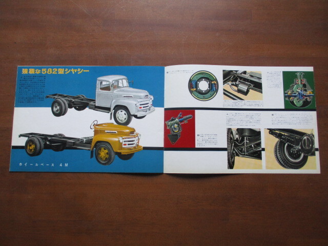 日産　トラック(582型) カタログ (1958年）_画像5