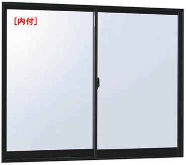 アルミサッシ YKK フレミング 内付 引違い窓 W870×H770 （08307）複層_画像1
