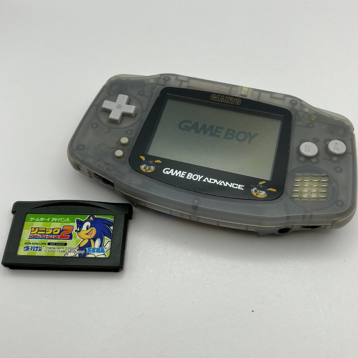 1円～/Nintendo/ニンテンドー/任天堂/ゲームボーイアドバンス/GBA/AGB-001/カセット付/ゲーム/本体/動作確認済/ジャンク/K020_画像1