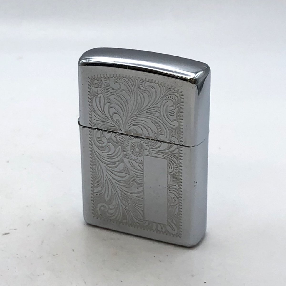 ZIPPO/ジッポー/シルバーカラー/唐草模様/ライター/煙草/喫煙具/喫煙グッズ/コレクション/ジャンク/H042_画像1