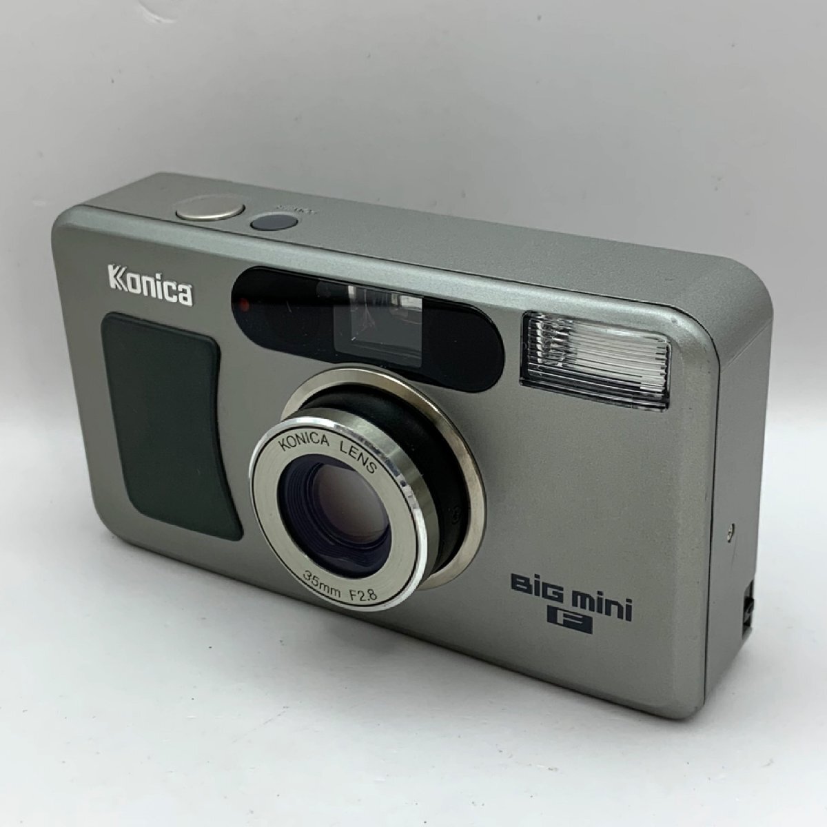 1円～/Konica/コニカ/BIG mini/ビッグミニ/F/フィルムカメラ/コンパクトカメラ/シャッターOK/通電確認済/ジャンク/I097_画像1