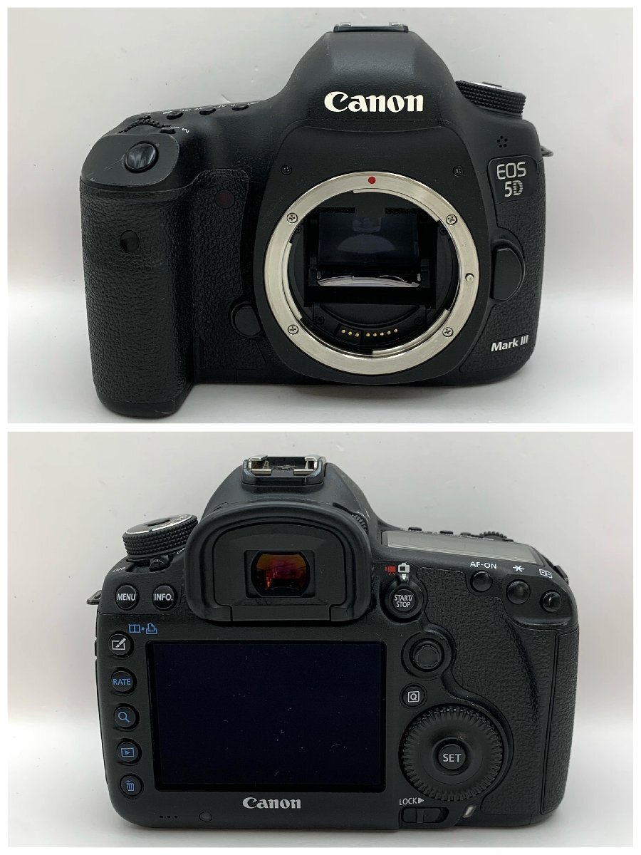 1円～/Canon/キャノン/EOS/5D/MarkⅢ/ボディ/付属品付/デジタル一眼/デジカメ/シャッターOK/通電確認済/ジャンク/I228_画像2