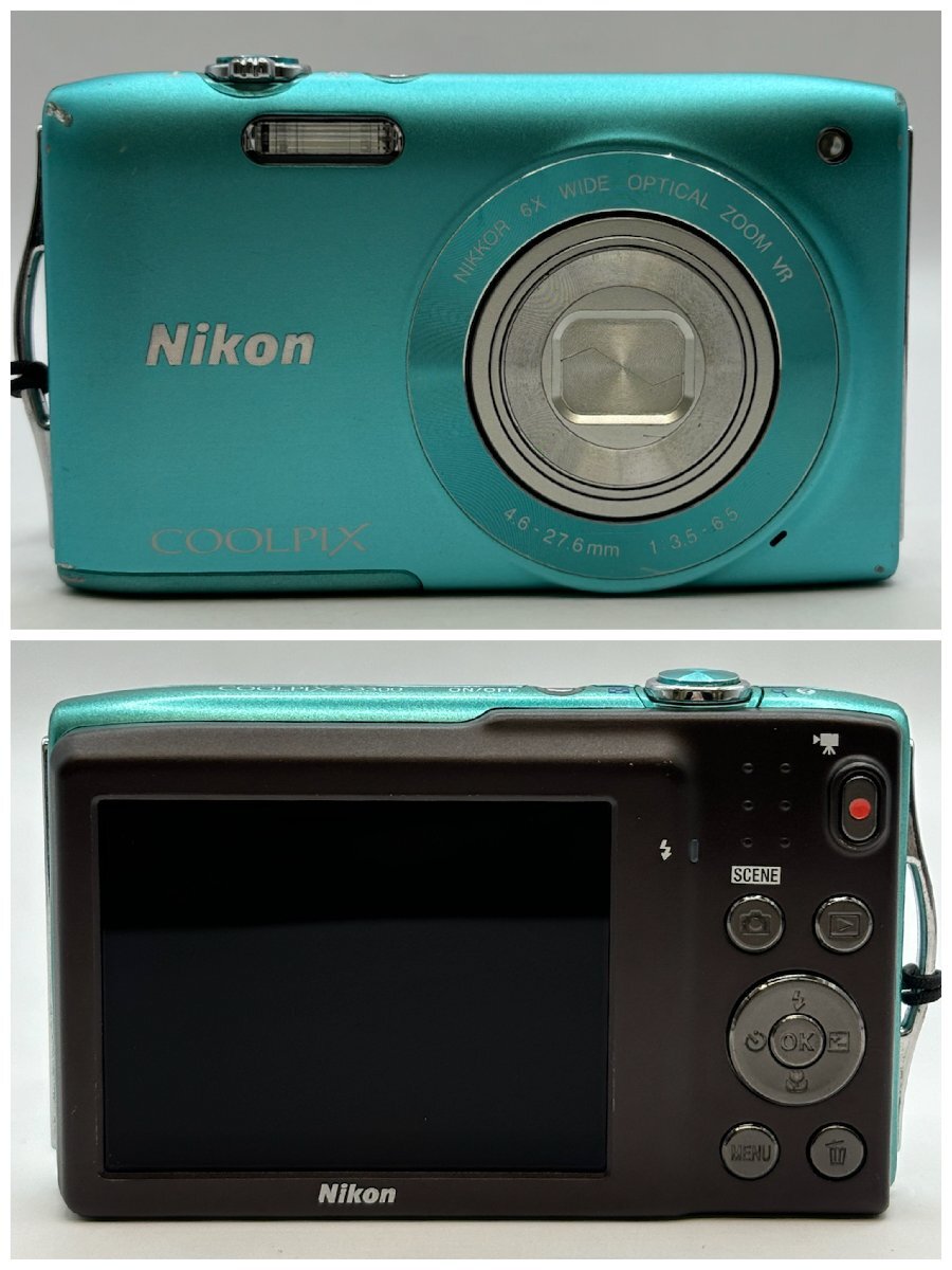 1円～/NIKON/ニコン/COOLPIX/S3300/コンパクトデジタルカメラ/デジタルカメラ/デジカメ/ジャンク/K040_画像2
