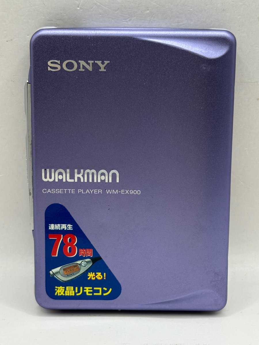 SONY/ソニー/WALKMAN/ウォークマン/WM-EX900/カセットプレイヤー/オーディオ機器/ジャンク/K045_画像2