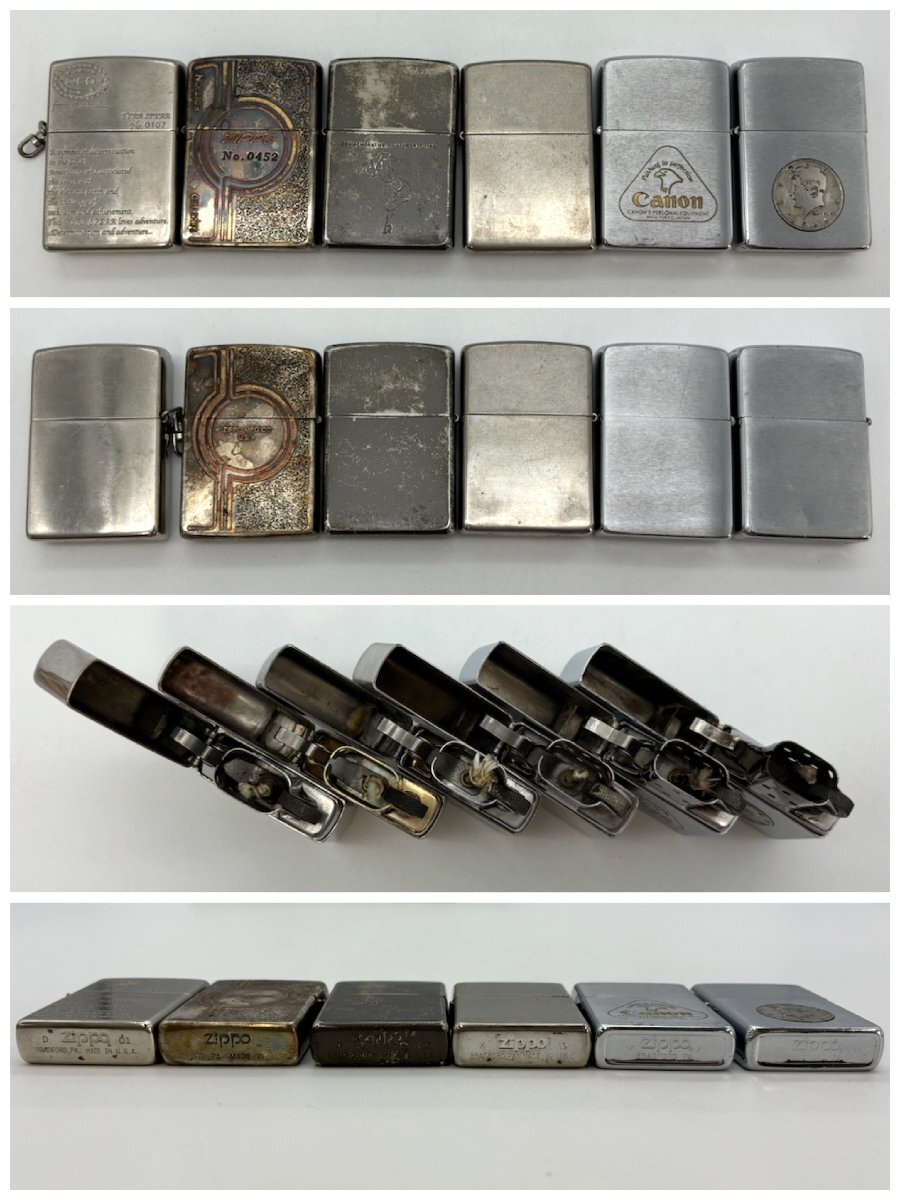 1円～/ZIPPO/ジッポー/ライター/47点セット/まとめ/大量/煙草/喫煙具/喫煙グッズ/コレクション/ジャンク/W040_画像5