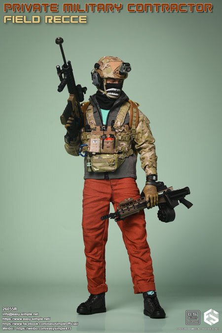 EASY&SIMPLE 26055R Private Military Contractor Field Recce PMC 1/6スケールフィギュア