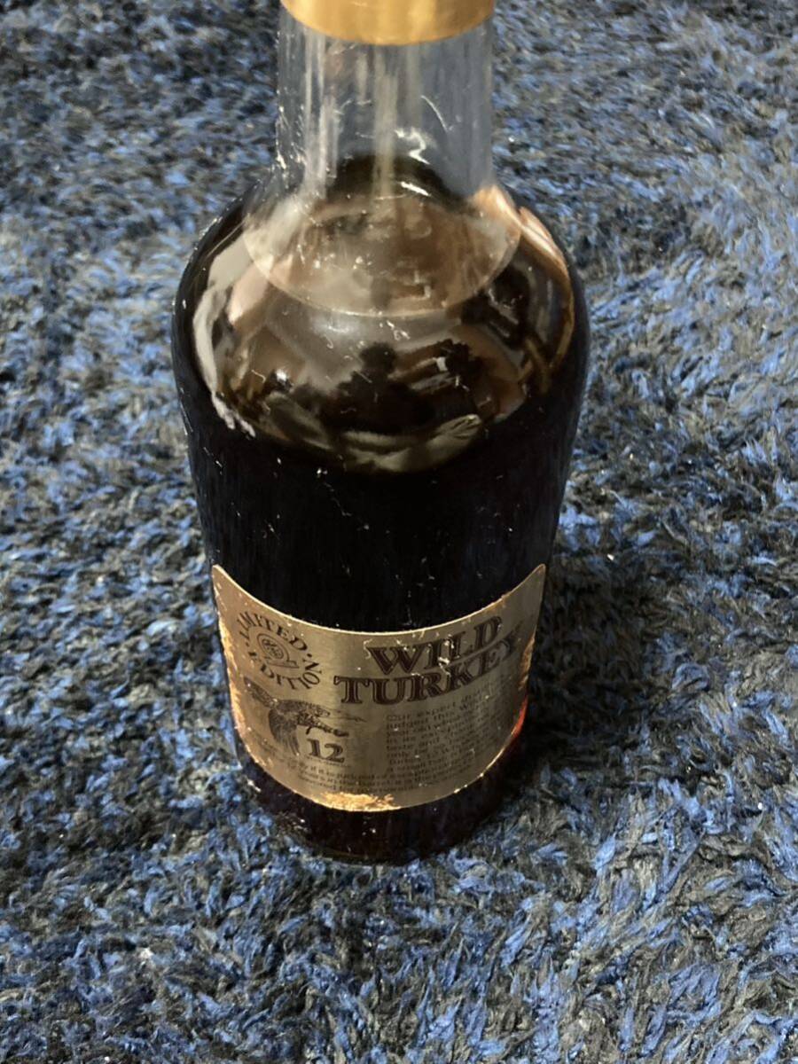 WILD TURKEY ワイルドターキー12年 101PROOF ゴールドラベル 750ml 101 PROOF 未開封 箱付き 