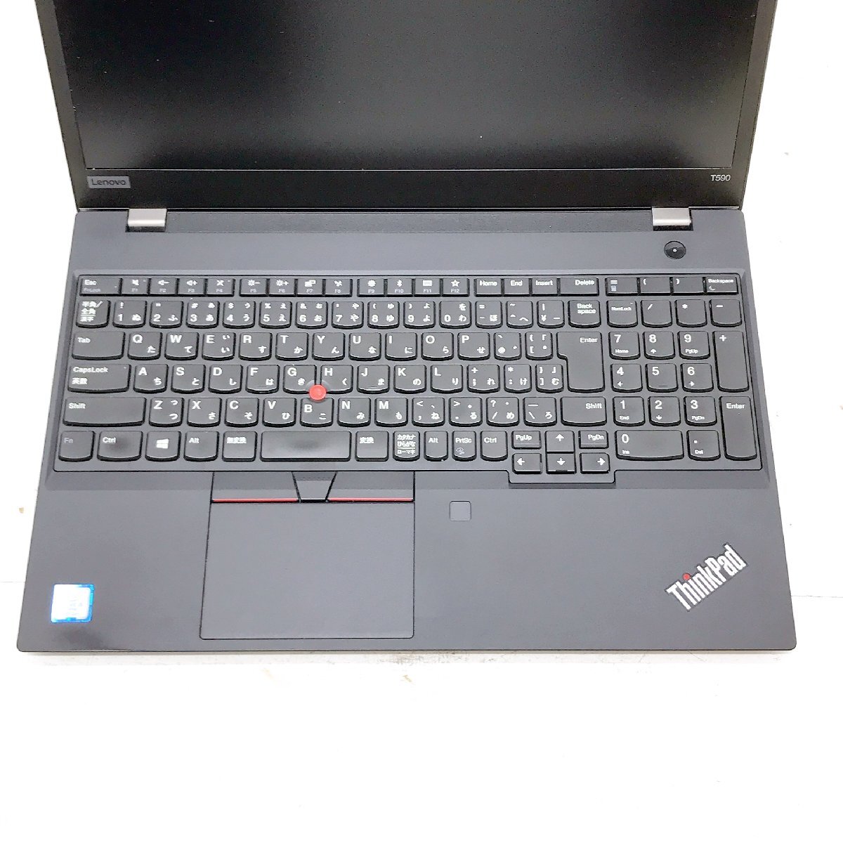 Lenovo Thinkpad T590 Core i5 8365U 1.6GHz 16GB SSD256GB 15.6 ジャンク扱い ノートパソコン ACアダプター欠品 H12389の画像3