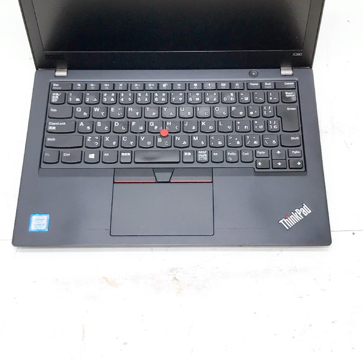 Lenovo ThinkPad X280 Core i5 8250U 1.6GHz 8GB SSD256GB 12.5 ジャンク扱い ノートパソコン H12407_画像3