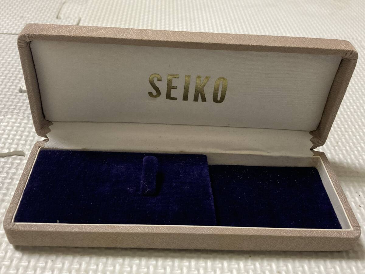 古いSEIKO セイコー時計の箱 ビンテージボックスの画像1