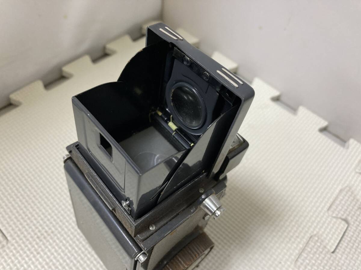  Yashica Yashica-44 Yashinon 1:3.5 f=60mm античный двухобъективный зеркальный камера кейс / капот / линзы с чехлом 