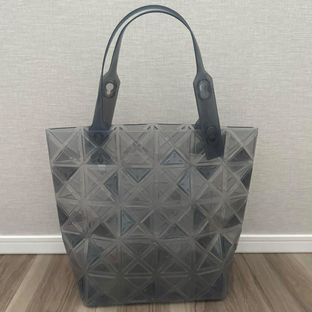 バオバオ BAOBAO イッセイミヤケ DAZZLE グレークリア トートバッグ ISSEY MIYAKE トートバック