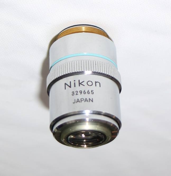 Nikon対物レンズ MPlan40 0.5ELWD 210/0 レボルバー装着部の直径約20mm_画像1