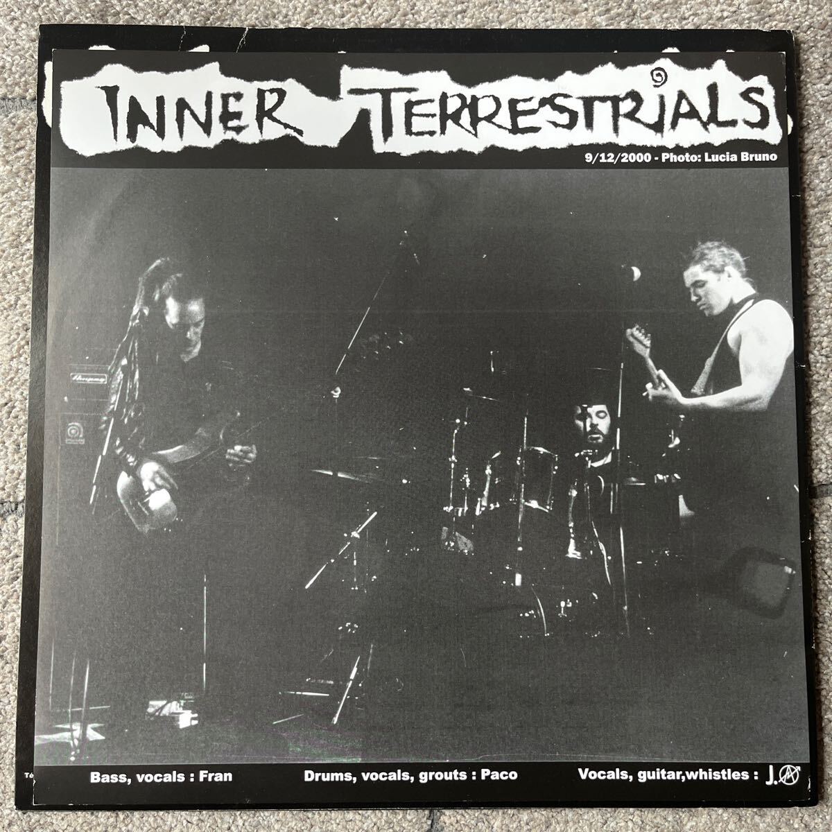 Inner Terrestrials/iT! Lodon Anarcho Dub / Reggae Punk 1st Album('97) Conflict UK イギリス _画像3